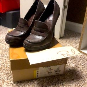 Studio Paola  Brown Leather Ankle Boot